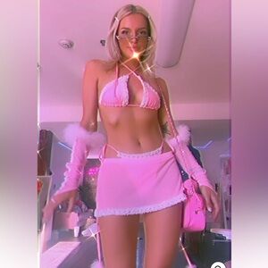 Tastefulgirl Elle Woods Rave Festival Set NWT